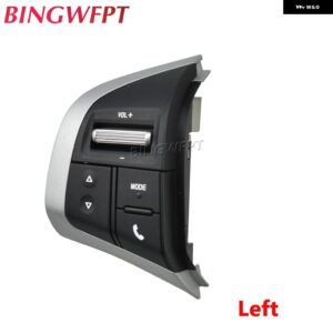 オーディオボリューム ステアリング ホイール スイッチ 多機能音楽メディア電話 コントロール スイッチ いすゞ D-MAX 2015-18 DMAX - Left