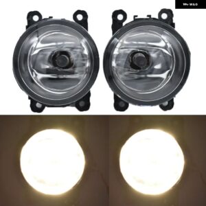 2個 90MM カースタイリング LED/ハロゲン フォグランプ 12V F-IAT 500 1.4L L4 2012-15 H11 - Halogen Fog Light