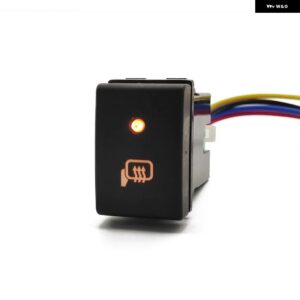 スズキ LED ライト DRL フロントデフロックスイッチ 音楽プッシュボタン スイッチ ジムニー 2007 2009-15 - Mirror heated