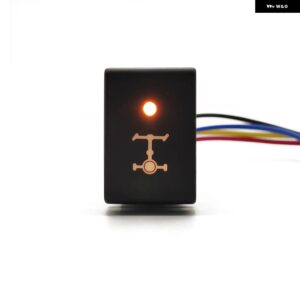 スズキ LED ライト DRL フロントデフロックスイッチ 音楽プッシュボタン スイッチ ジムニー 2007 2009-15 - rear diff