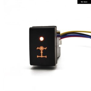 スズキ LED ライト DRL フロントデフロックスイッチ 音楽プッシュボタン スイッチ ジムニー 2007 2009-15 - front diff