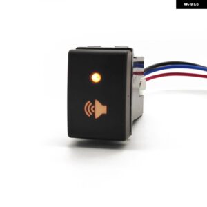 スズキ LED ライト DRL フロントデフロックスイッチ 音楽プッシュボタン スイッチ ジムニー 2007 2009-15 - Horn