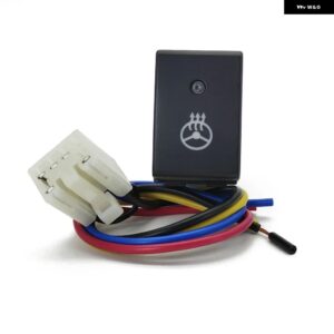 スズキ 1PC 車 DRL LED ライト加熱バックミラー パーキング レーダー 電源オンオフ ステアリング シェルスイッチボタン ジムニー 20 - Wheel heat