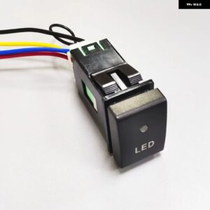 スズキ 1PC 車 DRL LED ライト加熱バックミラー パーキング レーダー 電源オンオフ ステアリング シェルスイッチボタン ジムニー 20 - LED