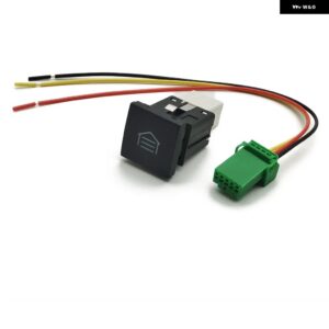 赤色 LED ライトガレージスイッチボタン 電源オンオフスイッチ VW ゴルフ 6 ジェッタ 5 MK5 キャディー EOS シロッコ - Garage locking type