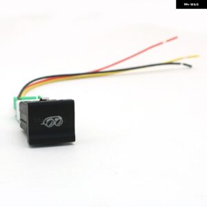 車赤色 LED DRL フォグライト 梱包 レーダー センサー電源オンオフ音楽ガレージスイッチボタン VW ポロ 6C 2014 2015 アクセサリー - exhaust