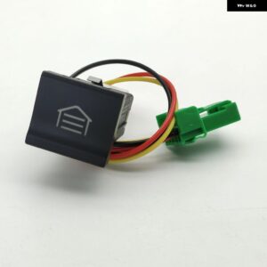車赤色 LED DRL フォグライト 梱包 レーダー センサー電源オンオフ音楽ガレージスイッチボタン VW ポロ 6C 2014 2015 アクセサリー - Garage (locking)