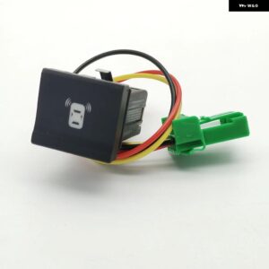 車赤色 LED DRL フォグライト 梱包 レーダー センサー電源オンオフ音楽ガレージスイッチボタン VW ポロ 6C 2014 2015 アクセサリー - Radar