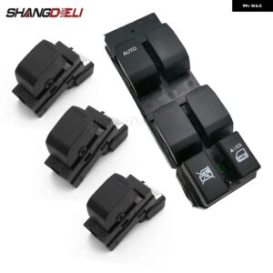 スズキ パワーウィンドウ コントロール スイッチ ウィンドウリフタースイッチボタン スイフトSX4アルト2005-2013 - 4pcs