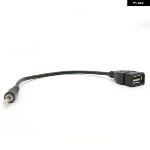 ジャック 3.5 AUX オーディオプラグ に USB 2.0 コンバータ AUX ケーブルコード車 MP3 スピーカー U ディスク USB フラッシュドライブ変換 アダプタ - 1PC