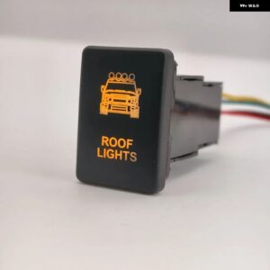 スズキ 1PC LED DRL フォグライト ヘッドライト スポットライト デフロック レーダー 電源オンオフスイッチボタン ジムニー 2019- - roof light