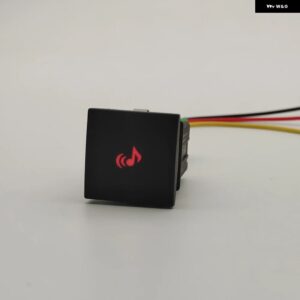 赤色 LED DRL ライトパーキングガレージカメラレコーダー フォグライト スイッチボタン VW ゴルフ 6 ジェッタ 5 MK5 キャディー EOS シロッコ - Music