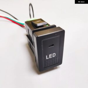 スズキ SX4 スイフトグランド VITARA 2006-2012 フロントリアフォグ LED ライト レーダー DRL 電源スイッチ とワイヤー - LED