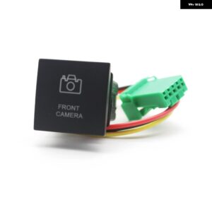 車 LED DRL ライト電源オンオフカメラアンチサイドスリップ音楽スイッチ プッシュボタン VW ゴルフ 6 ゴルフ V ジェッタキャディーシロッコトゥーラン - Front camera