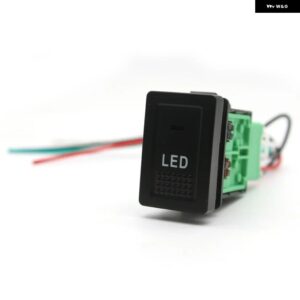 スズキ 1PC 車 DRL BSM LED ライトパーキング レーダー 電源音楽 フォグランプ スイッチボタン SX4 スイフトグランドヴィターラ - LED