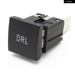 赤色 LED DRL ライト電源オンオフスイッチ プッシュボタン ミラー 音楽 レーダー スイッチ とワイヤー VW ジェッタゴルフ 6 MK6 2006 - 2012 - DRL