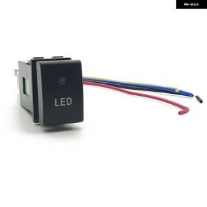 スズキ LED ライトフロント フォグライト スイッチ プッシュボタン 電源オンオフ DRL スイッチ ジムニー 2007 2009 2010 2 - led light