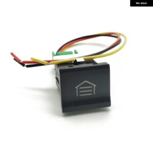 赤色 LED ライトの電源オンオフガレージスイッチ プッシュボタン カーアクセサリー VW ポロ 6C 2014 2015 2016 - Non-locking