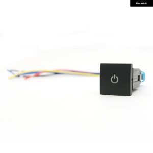 車オレンジ LED DRL ライトパッキング レーダー 電源オンオフカメラミラー スイッチボタン VW ゴルフ 6 ジェッタ 5 MK6 キャディーシロッコ - Power