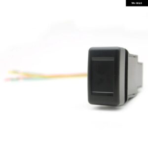 オレンジライト 1PC フロント フォグランプ スイッチ プッシュボタン スイッチ 再装着スイッチ ワイヤーいすゞ KV100 700P アクセサリー - No icon