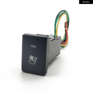 スズキ オレンジ LED ライト ミュージック パワー カメラ レコーダー レーダー シート ヒーター スイッチ ボタン ワイヤー付き ジムニー - Seat Ventilation