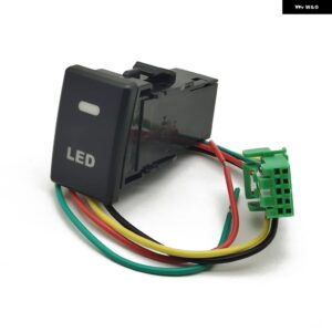 車 LED スポットライト レーダー 燃料タンクバックミラー ステアリング ホイール 加熱ボタン スイッチ ワイヤーいすゞ MU-X D-MAX スパーククロス - LED