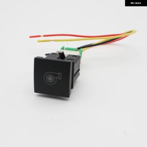 赤色 LED ライト排気ガレージ電源オンオフブレーキシステムスイッチ プッシュボタン VW ゴルフ 6 ジェッタ 5 MK5 キャディー EOS シロッコ - exhaust 1