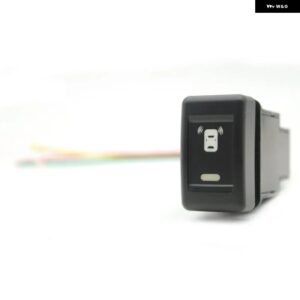 1PC LED DRL ライト レーダー 電源オンオフカメラバックミラー フロントリア フォグランプ スイッチボタン ワイヤーいすゞ KV100 700P - Radar