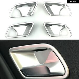 カーボン インテリア センターコンソール コントロール パネル エアベント カバー トリムベンツ A クラス W177 V177 2019-2022 CLA C118 W118 2020+ - Door handle2