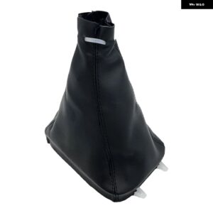 5/6スピード ギア シフトノブ ゲートルブーツ カバー ケース襟サーブ 93 9-3 SS 2003-2012 カースタイリングアクセサリーレバーシフター ペン - Gear Shift Collar