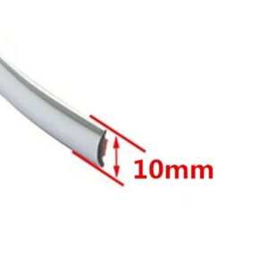15メートル 車クロームスタイリング装飾モールドトリムストリップ テープ自動 DIY ステッカー 6MM 8MM 10MM 12MM 15MM 20MM 30MM - 10mm-15M