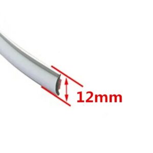 15メートル 車クロームスタイリング装飾モールドトリムストリップ テープ自動 DIY ステッカー 6MM 8MM 10MM 12MM 15MM 20MM 30MM - 12mm-15M