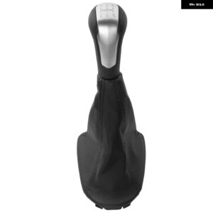 スパーク 2011 2013-16 ギア シフトノブ レバースティックゲートルブーツ カバー カラーカースタイリングアクセサリー - Silver