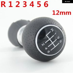 5/6スピード ギア シフトノブ レバーシフター ゲートルブーツ カバー VW パサート B5 B5.5 1998-2004 B5 FL 00-05 3B B5 3B2 3B5 1996-2000 - R123456 Gear Knob