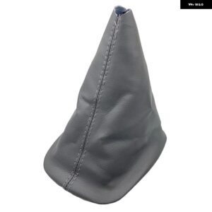 VW パサート B5 B5.5 1997/05/01 スタイリング 5/6スピード ギア シフトノブ PU レザーブーツ ケース - Gray Case Only