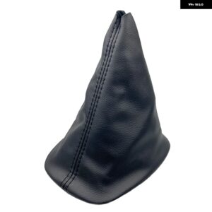 VW パサート B5 B5.5 1997/05/01 スタイリング 5/6スピード ギア シフトノブ PU レザーブーツ ケース - Black Case Only