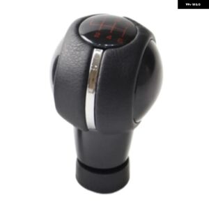 5/6速 マニュアル カースタイリングギア シフトノブ レバースティックペン GAITOR ブーツ カバー 襟ミニクーパー F54 F55 F56 F57 F60 - Red 6 Speed