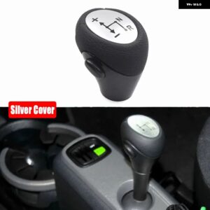 自動 ギア シフト ノブ レバー シフター スマート シティ クーペ 450 1998-2004 カブリオ クーペ 451 2007-2019 450 38169 - Silver Cover