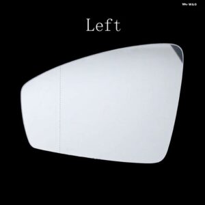 自動加熱死角ハザード ウイング ミラー ガラス VW ティグアン 2017 2018 タイロン 2019-21 交換用左右リアサイド - Left side LH
