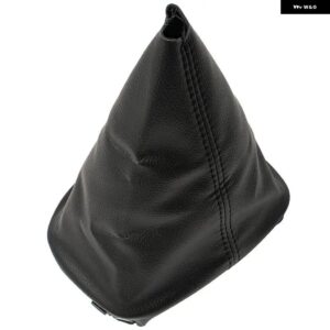 マニュアル 革 5/6スピード ギア シフト ノブ GAITOR ブーツ カバー シートアルハンブラ 2000-2010 カー スタイリング アクセサリー交換部品 - B0537