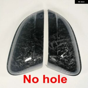 ペア VW ゴルフ MK8 GTI GTD サイドミラー カバー キャップ カーボンルック 2020 2021 2022 VIII 8 R E-GOLF CITY-GOLF 2024 GTD - no blind spot hole