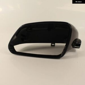 左/右自動サイド ウイング ミラー カバー VW ポロ IV MK4 9A4 9A2 9N2 シュコダ オクタヴィア I 1Z 2005-2009 ハウジング キャップブラックペイント - Left side LH