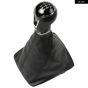 5/6スピード ギア シフト ノブゲートル ブーツ カバー ケースシートレオン III 3 MK3 2012-2020 カー スタイリング アクセサリー交換部品 - B0526