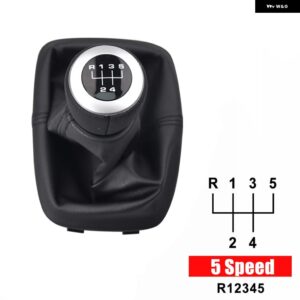 シートアルハンブラ 36800 5/6スピード ギアスティック シフト ノブとレザー ブーツ - 5 speed