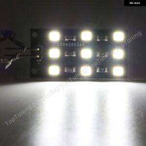 2個 シート ATECA レオン イビサ/ST トレド 2013-2019 ホワイト/ブルー/レッド LED カーテシ ドア ライト足元ライト トランク ランプ - WHITE