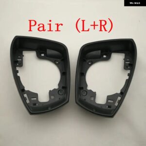 サイド ウイング ミラー ハウジング フレーム VW ポロ 6R 6C MK5 V インジケーター モデルガラスサラウンド ホルダー 2009 2014 2016 2017 と交換 - Left and Right