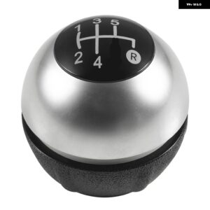 クローム ギア シフト ノブゲートル ブーツ カバー ケースフィアット 500 500C 2007-18 - 5 Speed Chrome