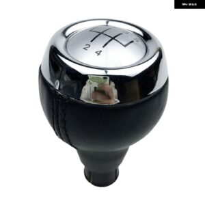 5/6スピード 革 ギア シフト ノブ マニュアル ハンドスピードボールシフター ミニクーパー F54 F55 F56 F57 R55 R56 R57 R58 R59 R60 R61 - Red R123456