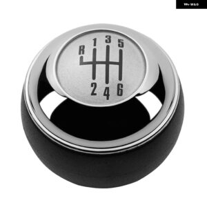 ブラック ミニ R50 2000-2006 カブリオ R52 R53 クーパー 37377 2007 2008 ギア シフト ノブレバー シフター ハンドボール - Chrome 6 Speed