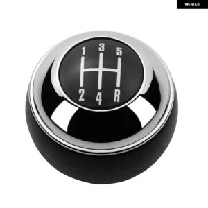 ブラック ミニ R50 2000-2006 カブリオ R52 R53 クーパー 37377 2007 2008 ギア シフト ノブレバー シフター ハンドボール - Black 5 Speed